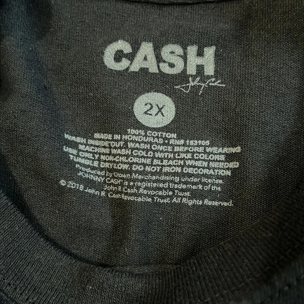 Johnny Cash Tee XL - Picture 3 of 4